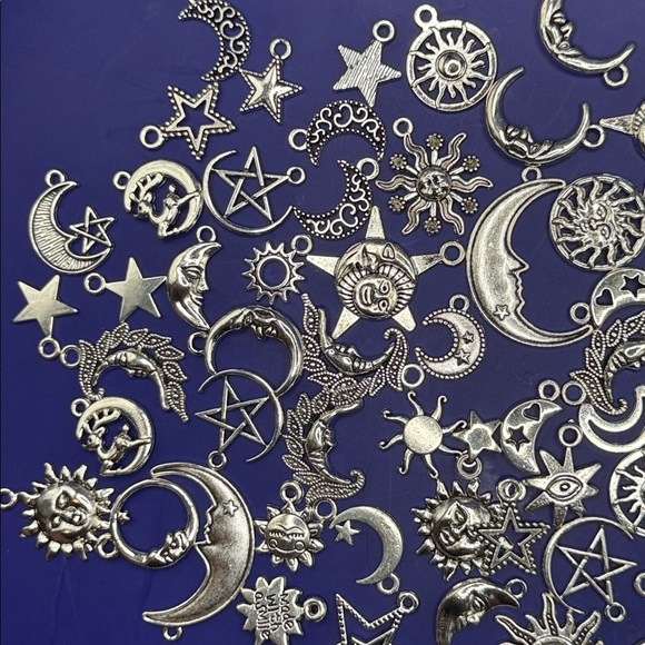 Silver Celestial Charms Set - Picture 4 of 6